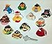 Vinyl Rubber Ducky Key Chain Collection - 12 pcs