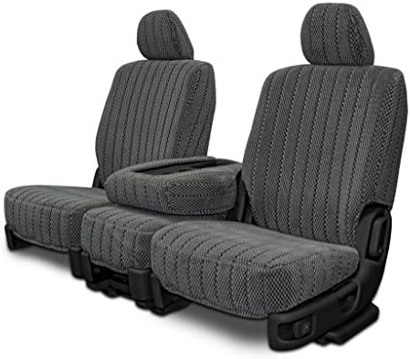 Custom Fit Seat Covers For Ford F-150 40-20-40 Seat Charcoal No Fleck Scottsdale