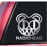 RADIOHEAD Vinyl Decal Sticker - Shiny Chrome