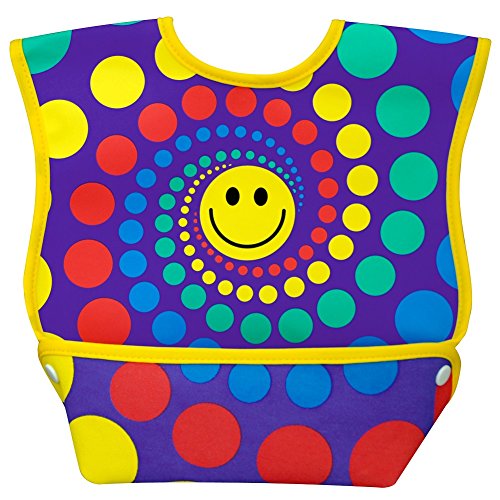 Dex Baby Dura-bib Big Mouth - (Fruit, Happy, Map, Stars) 6-24 Month (Happy)