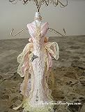 Jewelry Display Stand- Tall Pink Victorian