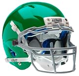 Schutt Youth ION 4D Football HELMETS MOLDED 007-KELLY GREEN YOUTH X-LARGE - 7.5-8