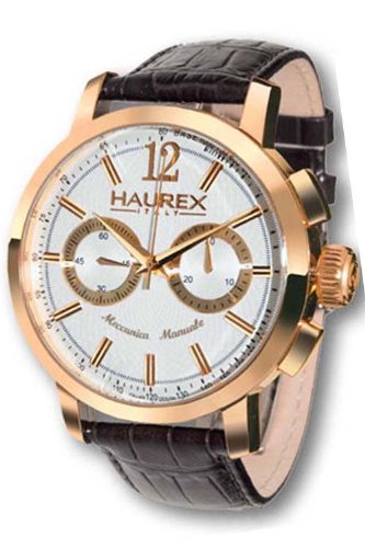 Haurex Italy Herrenuhr Maestro Silver Dial Watch #CR330USH Preisvergleich