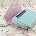 Neewer Multi Propose Envelope Wallet Case Purse for iPhone 4 4S 5 5S 5C Samsung Galaxy S2 S3 S4 S5 (Baby Blue)