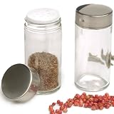RSVP Clear Glass Spice Bottle, 1 Individual Bottle