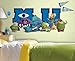 RoomMates RMK2282GM Monsters University Giant Character Collage Peel and Stick Wall Decals