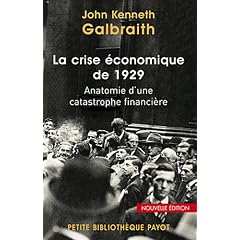 La crise de 1929 Anatomie d'une catastrophe financi�re.