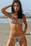 Micro Mesh G String (Zebra Print)
