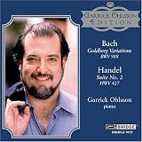 Bach: Goldberg Variations: Handel: Suite No. 2, HWV 427