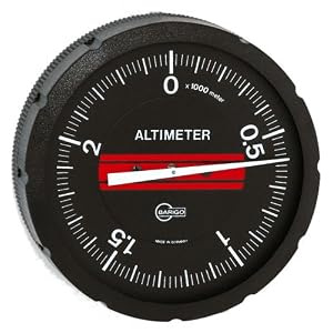Barigo Model 27 2500m Analogue Vehicle Altimeter