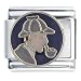 Jewelry : Sherlock Holmes Face Italian Charms