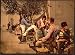 Barbers near Seraskierrat (i.e., Seraskerat) Constantinople, Turkey wall sized print (photochrom) photochrome measured in inches 14x18