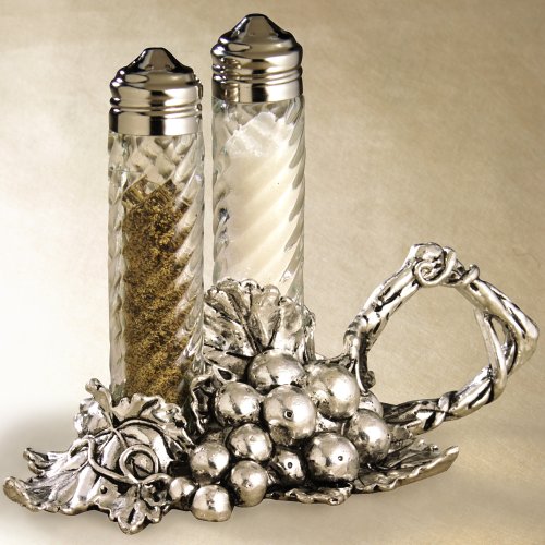 Arthur Court Grape 3-Piece Salt and Pepper Set