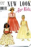New Look for Kids Formal Dress Sewing Pattern #6737