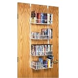 Media Organizer for CDs & DVDs - Overdoor by Grayline Housewares