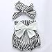 Baby Girls Lovely Bowknot Ruffle Romper Shorts Outfits with Headband