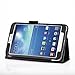 onWay(TM) FlipStand Case Cover Auto Sleep/Wake for Samsung Galaxy Tab 3 8.0 inch Tablet (T3100) + Gift: stylus touch pen (BLACK)
