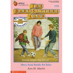 Click here to see all customer reviews now Mary Anne Breaks the Rules (Baby-Sitters Club)