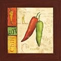 Hot and Spicy I Wall Art - 10x10"