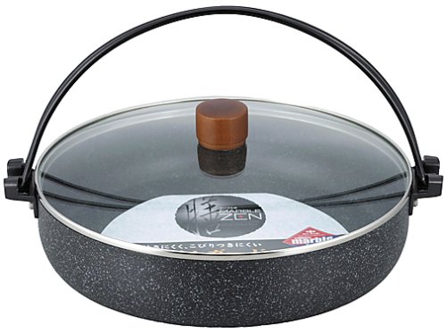 マーブル膳 IH対応 すき焼き鍋 28cm MR-3369