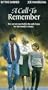A Call to Remember [VHS]