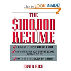 The $100,000 Resume