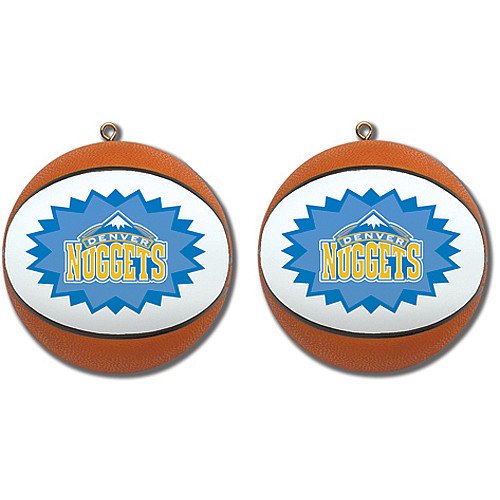 Topperscot Denver Nuggets Mini Basketball Ornament Set