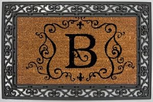 Monogram Coir Doormat - B