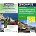 Kompass Karten, Penisola Sorrentina: Vesuvio, Pompei, Salerno, Sorrento. Carta escursionistica / Wanderkarte