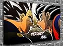 Dragon Ball Z Animated Comic Canvas Art Canvas Print Picture print Size: (24" x 16")