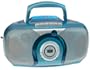 KLH CD202 Vertical CD/Single Cassette AM/FM Stereo Boombox