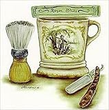 Shaving Mug 2 Art Poster Print by Consuelo Gamboa, 7x7