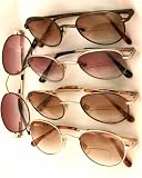 Bi Focal Sun Reader Reading Sunglasses with round metal frame