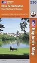 Diss and Harleston (Explorer Maps) (OS Explorer Map)
