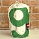 360° 世界を旅したヨットの帆を使ったリサイクルバック トイレットバック TOILETT BAG GREEN