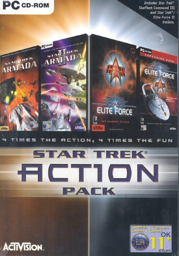 Star Trek Action Pack: Star Trek Armada 1 & 2, Star Trek Elite Force & Elite Force Expansion Pack