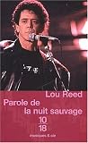 Parole de la nuit sauvage