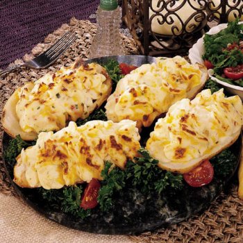 Twice Baked Potatoes by Burgers