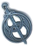 Schutz-Amulett - Gesegnetes und magisch geladenes Schutz-Amulett - Material, Zinn/Zink - 4,5 x 3 cm - 20gr. - Iris Rinkenbach