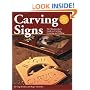 Carving Signs: The Woodworker's Guide to Carving, Lettering, and Gilding