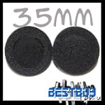 SAVE $32.00 - 3 pairs 35mm Headphone Earphone Earbud Ear Pad earpad Foam Cover $7.99