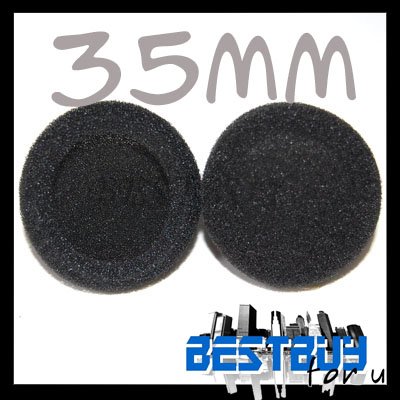 3 pairs 35mm Headphone Earphone Earbud Ear Pad earpad Foam Cover