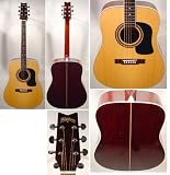 Musical Instruments : WASHBURN D10S NATURAL FINISH ACOUSTIC GUITAR