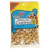 Review Snak King  / Snak King Cashews, Unsalted, 3.25-Ounce Bags (Pack of 24)
