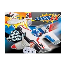 FlyTech Remote Control Airplane Crash FX R C Plane from Toy RC Airplanes