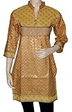 IMAGE OF Captivating Designer Long Cotton Kurta Blouse with Pin Tucks & Patch Work