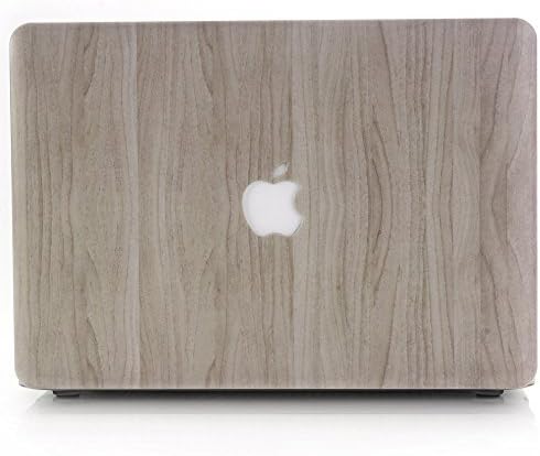 Macbook Case, Kuaguoyi Wood Grain Anti-Scratch Hard Case Cover Skin for MacBook (Wooden Grain 11, Macbook Air 13 inch)