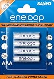 Sanyo eneloop Batterien AAA Micro 4er Pack günstig Sanyo eneloop Batterien AAA Micro 4er Pack kaufen