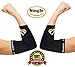 Copper United Compression Elbow Sleeve #1 Copper Infused Fit Support - GUARANTEED Recovery Brace - Best for Workouts, Golfers, Tennis Elbow, Arthritis, Tendonitis & More - Wear Anywhere - Single