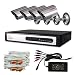 from KARE KARE 4 CH CCTV Security Surveillance DVR Outdoor IR Camera System w/ SONY Super HAD Cameras - No Hard Drive Model D7824HT+C7834SC